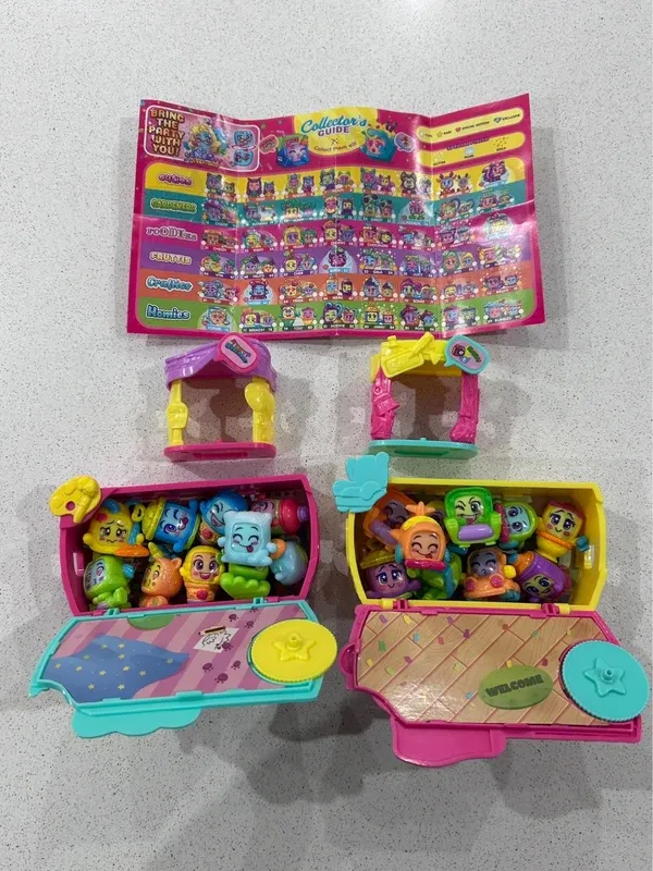 Lote Mojipops 20 figuras + complementos