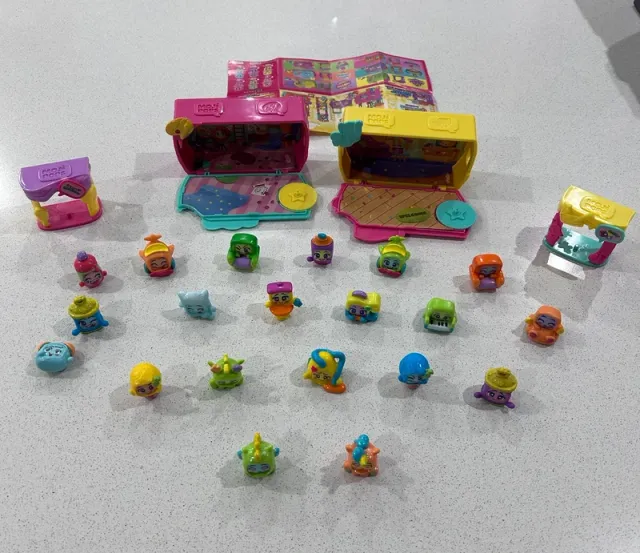 Lote Mojipops 20 figuras + complementos