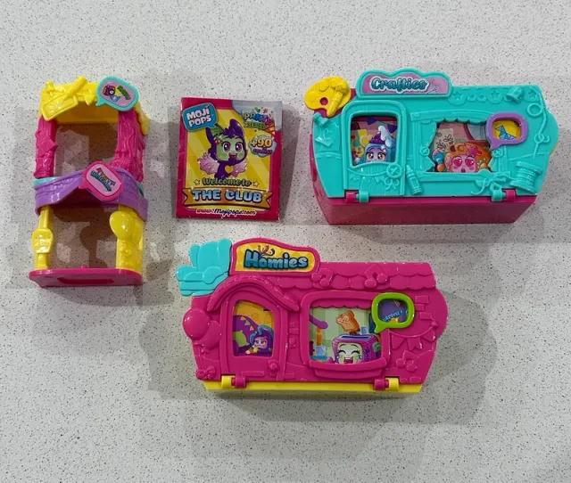 Lote Mojipops 20 figuras + complementos
