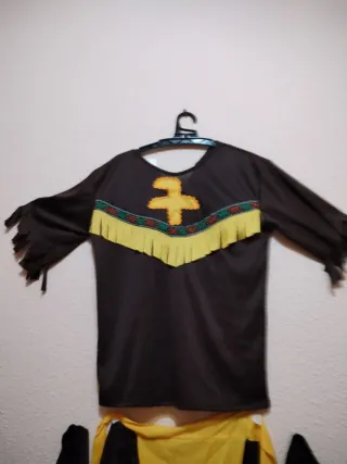 Disfraz India marrón Talla M-L