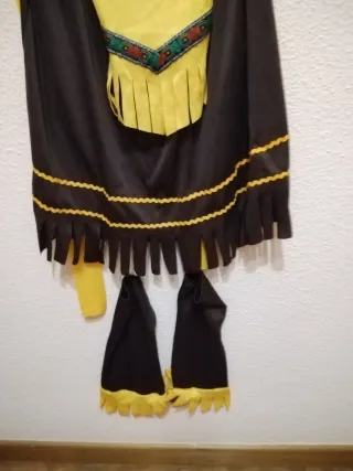 Disfraz India marrón Talla M-L