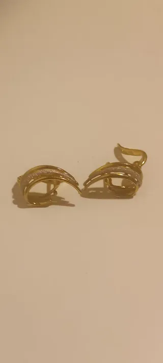 Pendientes Oro 925 Grabado