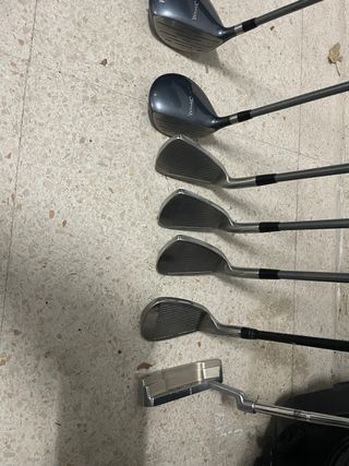 Medio juego palos golf señora principiante