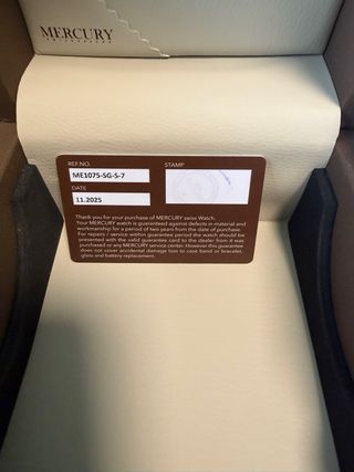 Reloj Mercury Oro y Plata con Diamantes