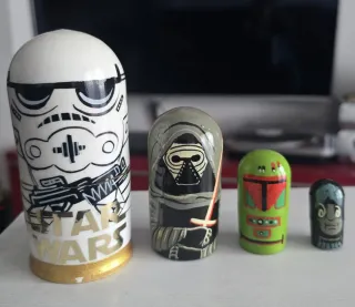Matrioske originali di Star Wars