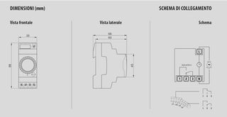 Interruptor Horario Vemer DUET-D