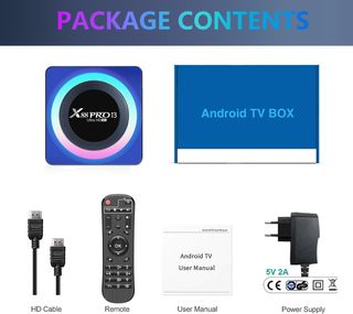 TV Box Dulmssx X88 PRO 13 Ultra HD 8K 64GB/4GB RAM