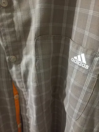 Camisa Adidas Cuadros Talla 2XL