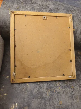 Quadro Primavera con cornice in legno