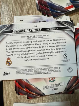 Lote 100 cromos Topps