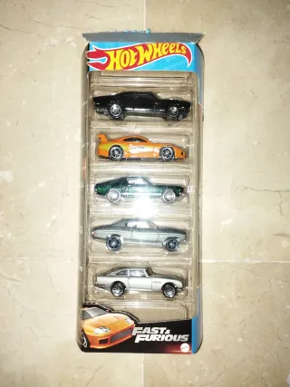 Hotwheels Fast & Furious 5 Coches