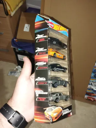 Hotwheels Fast & Furious 5 Coches