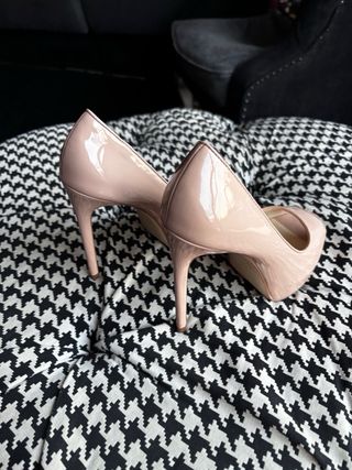 Zapatos tacón nude