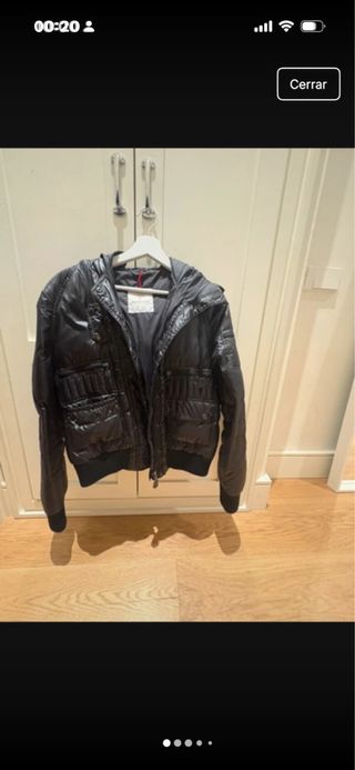 Chaqueta Moncler Bomber Negra