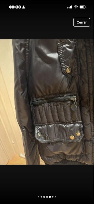 Chaqueta Moncler Bomber Negra