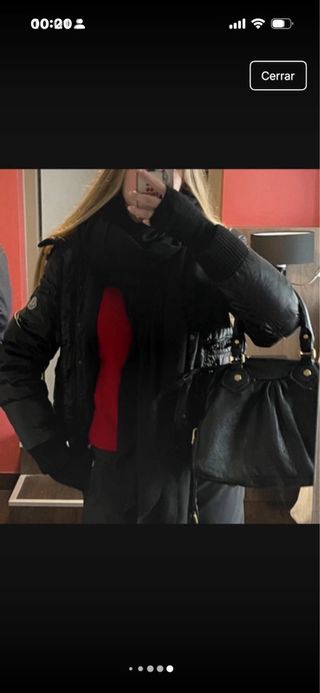 Chaqueta Moncler Bomber Negra