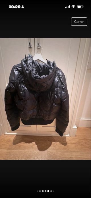Chaqueta Moncler Bomber Negra