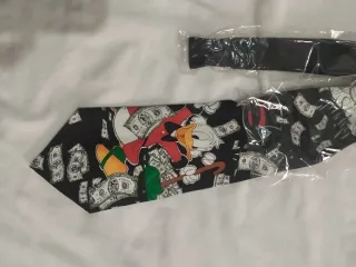 Corbata Vintage Disney Tío Gilito Dólares