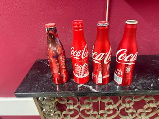 4 bottiglie Coca-Cola Edizione Anniversario