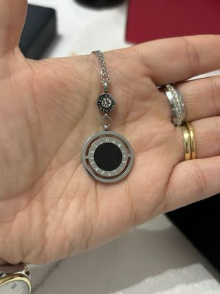 Collana Bvlgari acciaio inox