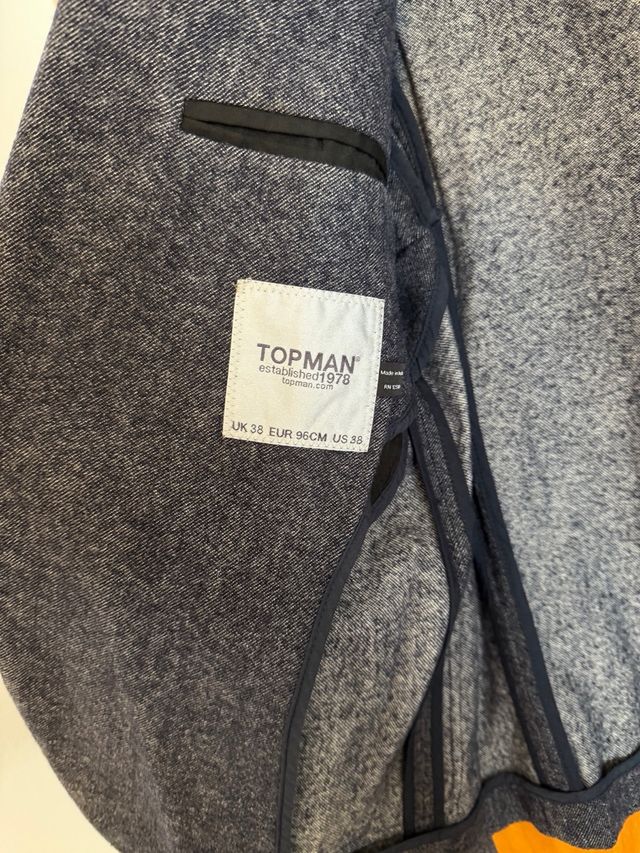 Americana Topman Azul