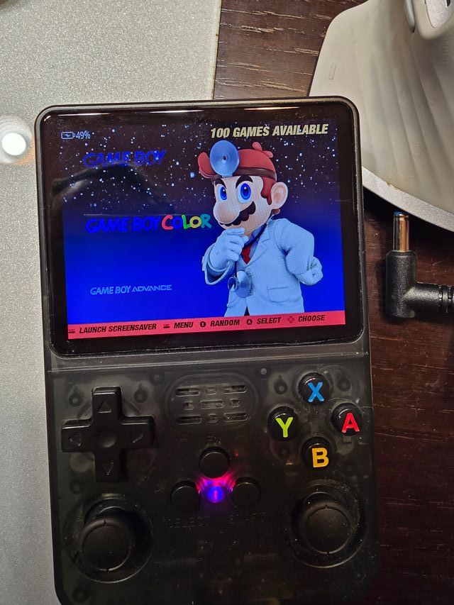 Consola Retro R36S Preta