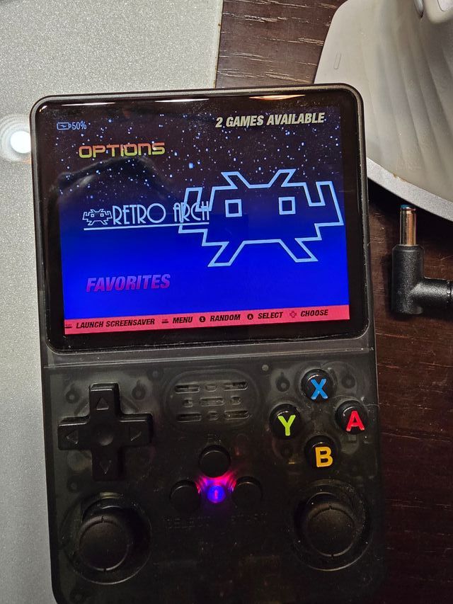 Consola Retro R36S Preta