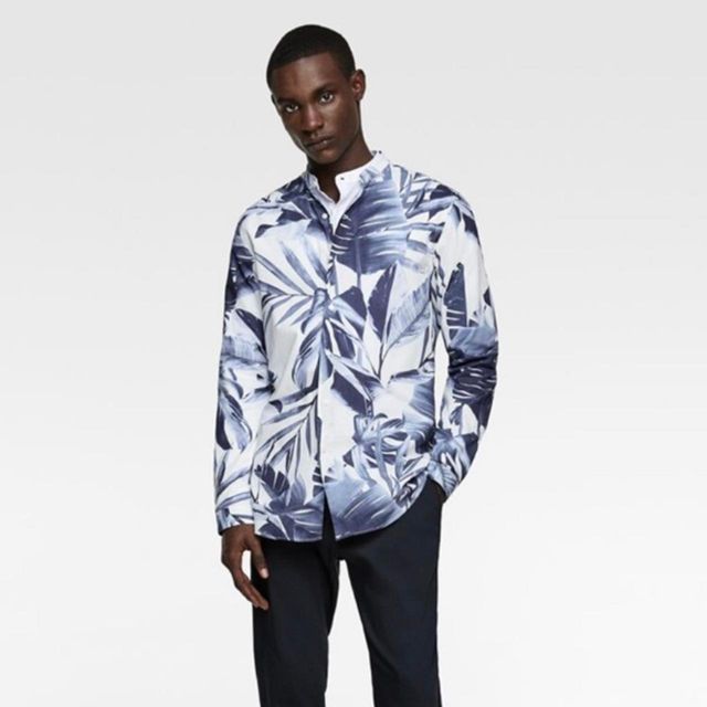 Camisa Zara Estampada HOMBRE