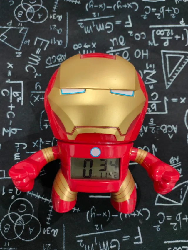 Reloj despertador Iron Man