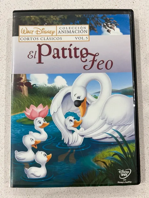 Lote 4 DVD Películas Disney Clásicos y Junior