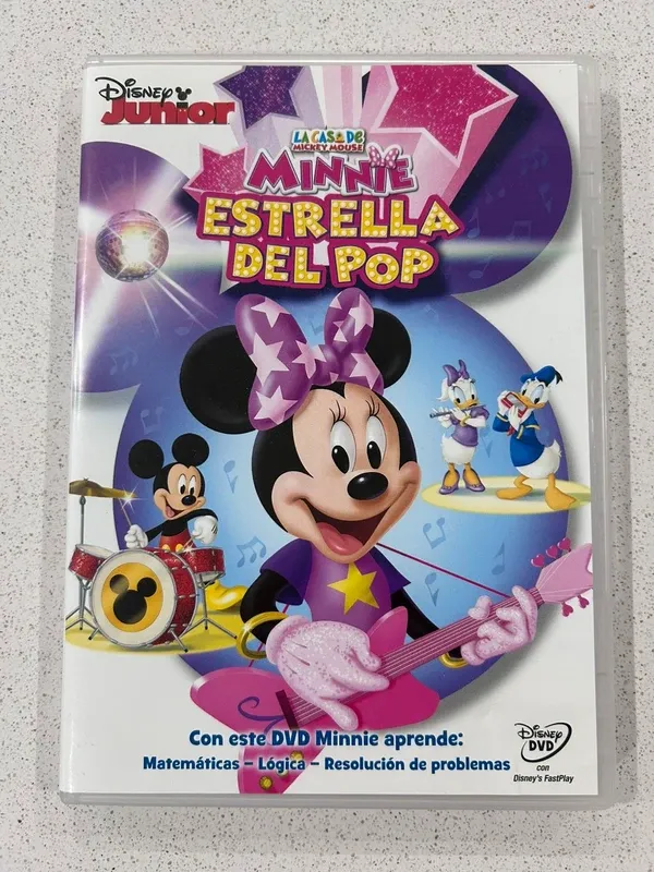 Lote 4 DVD Películas Disney Clásicos y Junior