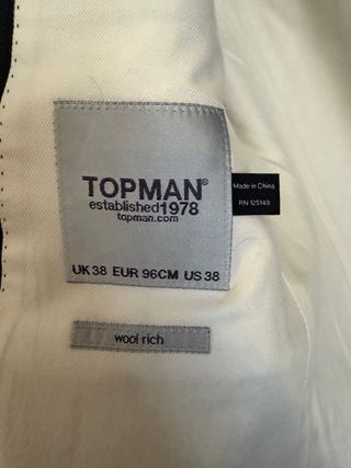 Americana Topman Gris