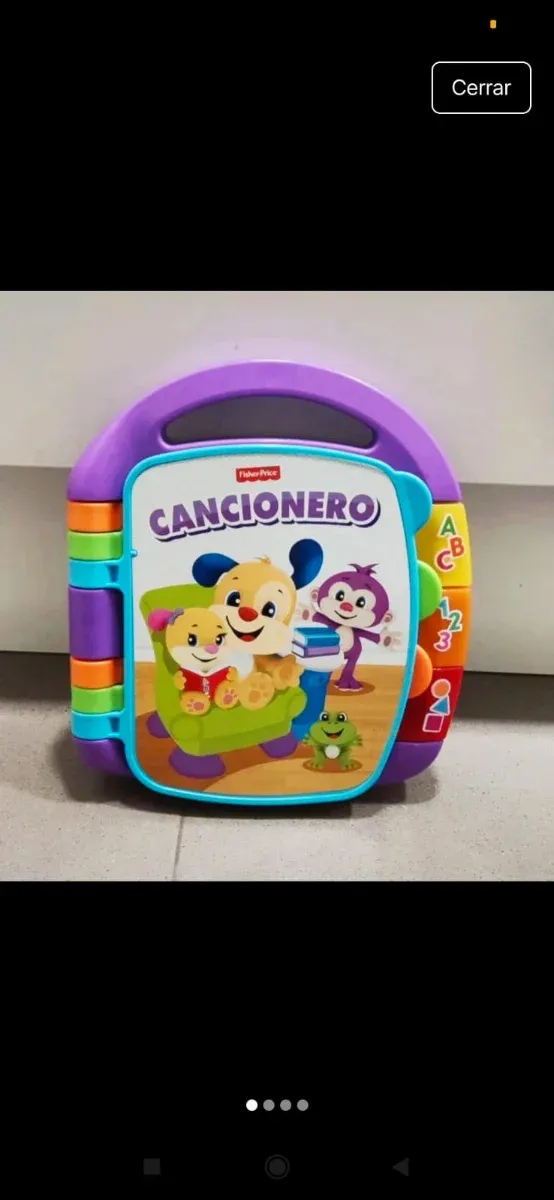 Fisher-Price Cancionero Luces y Sonido+7 meses
