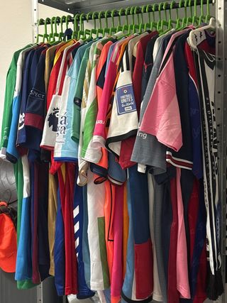 Camisetas de fútbol - Variedad de colores