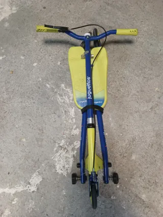 Patinete 3 Ruedas Azul y Amarillo