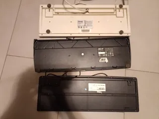 3 Tastiere PC PS2 QWERTY