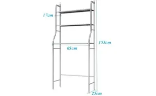 Scaffale Salvaspazio per sopra Lavatrice Mobiletto