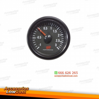 RELOJ PRESIÓN TURBO NEGRO CLASICO