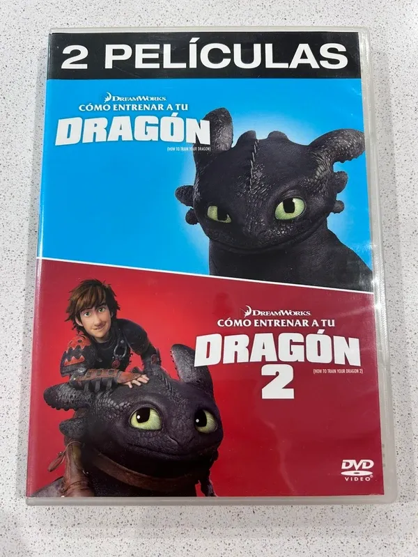 Lote 2 DVD Películas Animación (Español)