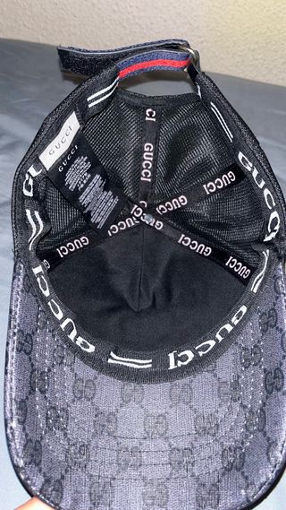 Gorra Gucci Serpiente Roja Negra