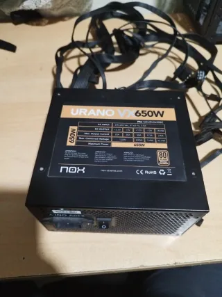 Fuente Alimentación NOX VX650W