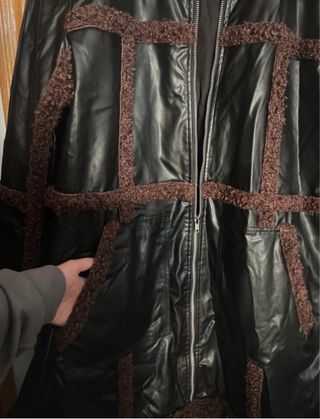 Abrigo largo H&M con borreguito