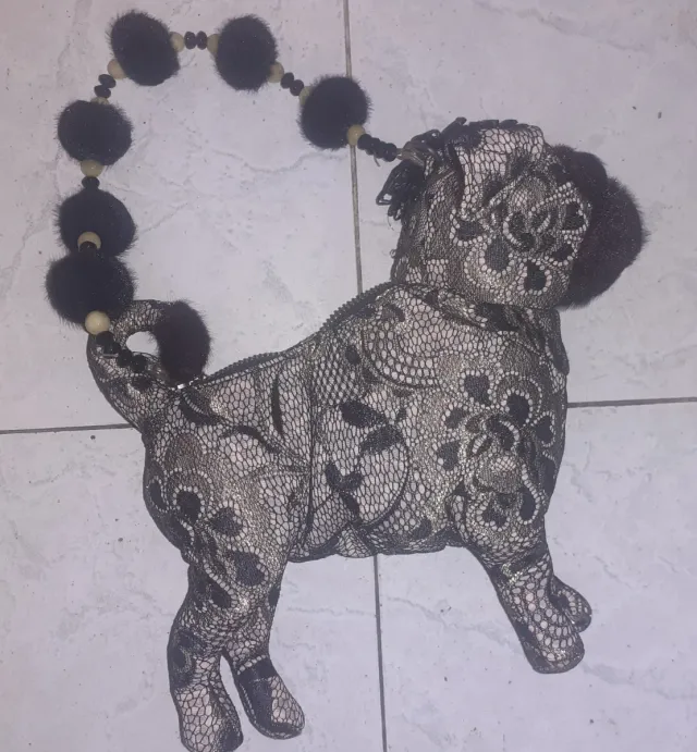 Bolso Perro Encaje Niña