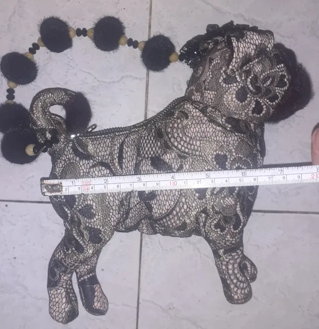 Bolso Perro Encaje Niña