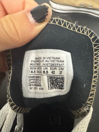 Converse Marrones Talla 42