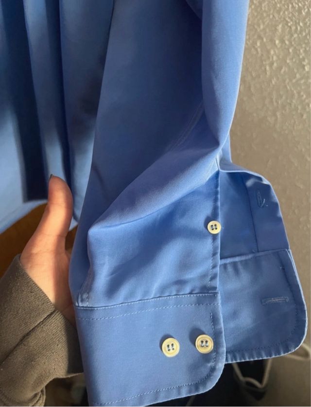 Camisa elegante YOSUA azul hombre