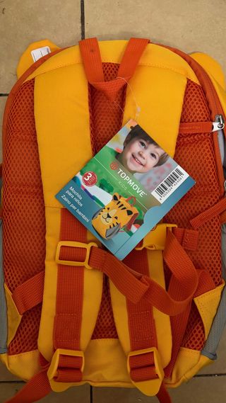 Mochila infantil de tigre