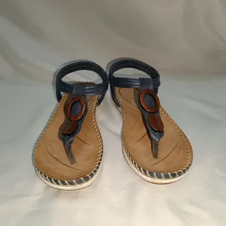 Sandalias AMARPIES Confort azules talla 38