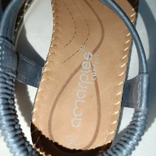 Sandalias AMARPIES Confort azules talla 38