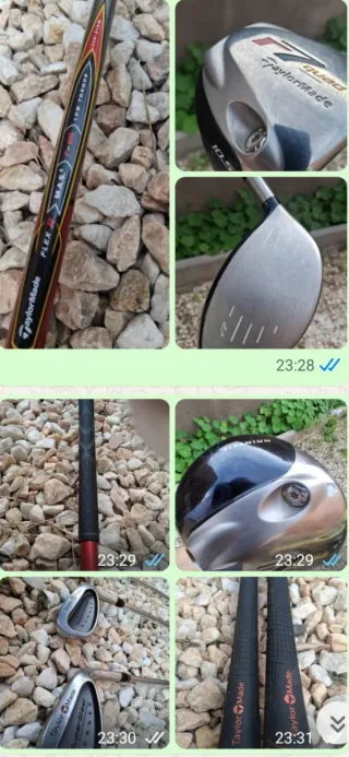 "SET DE GOLF COMPLETO CON BOLSA Y 40  PALOS "